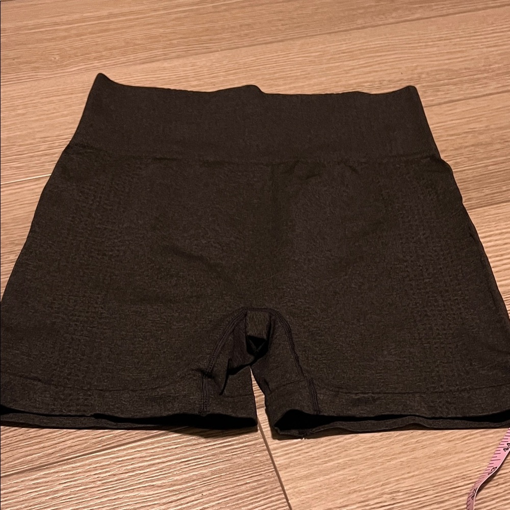Women's Black High-Waisted bike shorts
